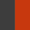 Charcoal Grey / Deep Orange